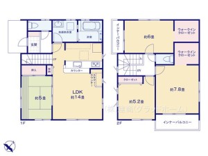 さいたま市見沼区中川4期_1号棟_間取図_0387660